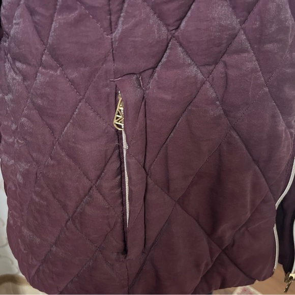 ZeroXposur Black Label Plum Jewel Women's Puffer Jacket Elastic cuffs  XXL - Picture 5 of 10